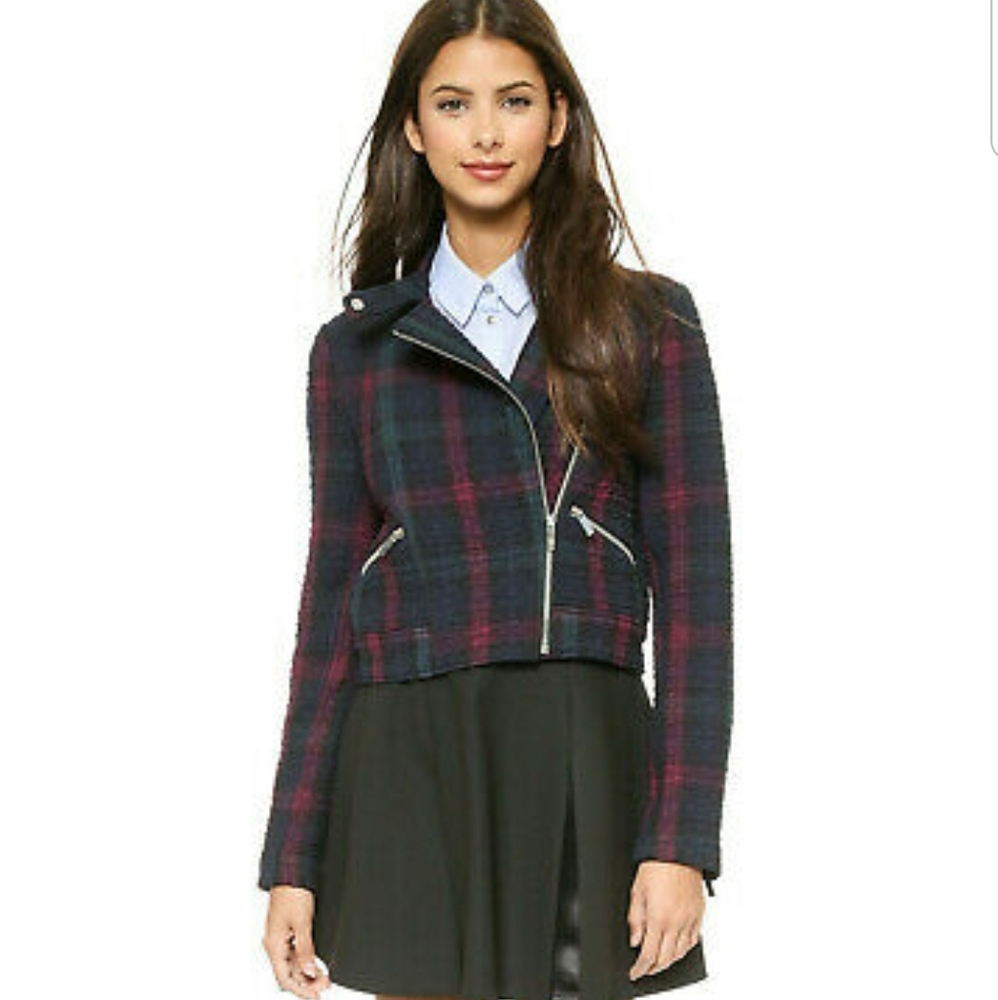 EUC | Elizabeth and James | Patti Cropped Moto Jacket